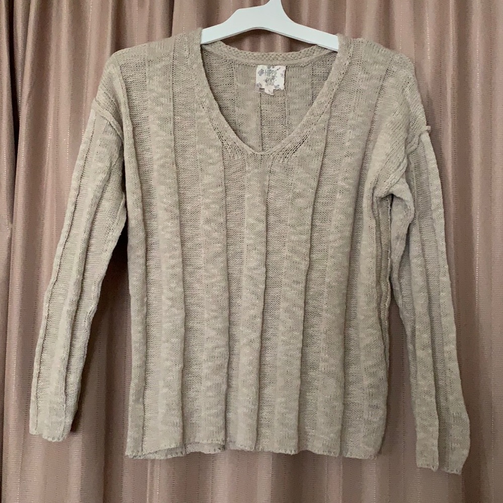 Knit sweater